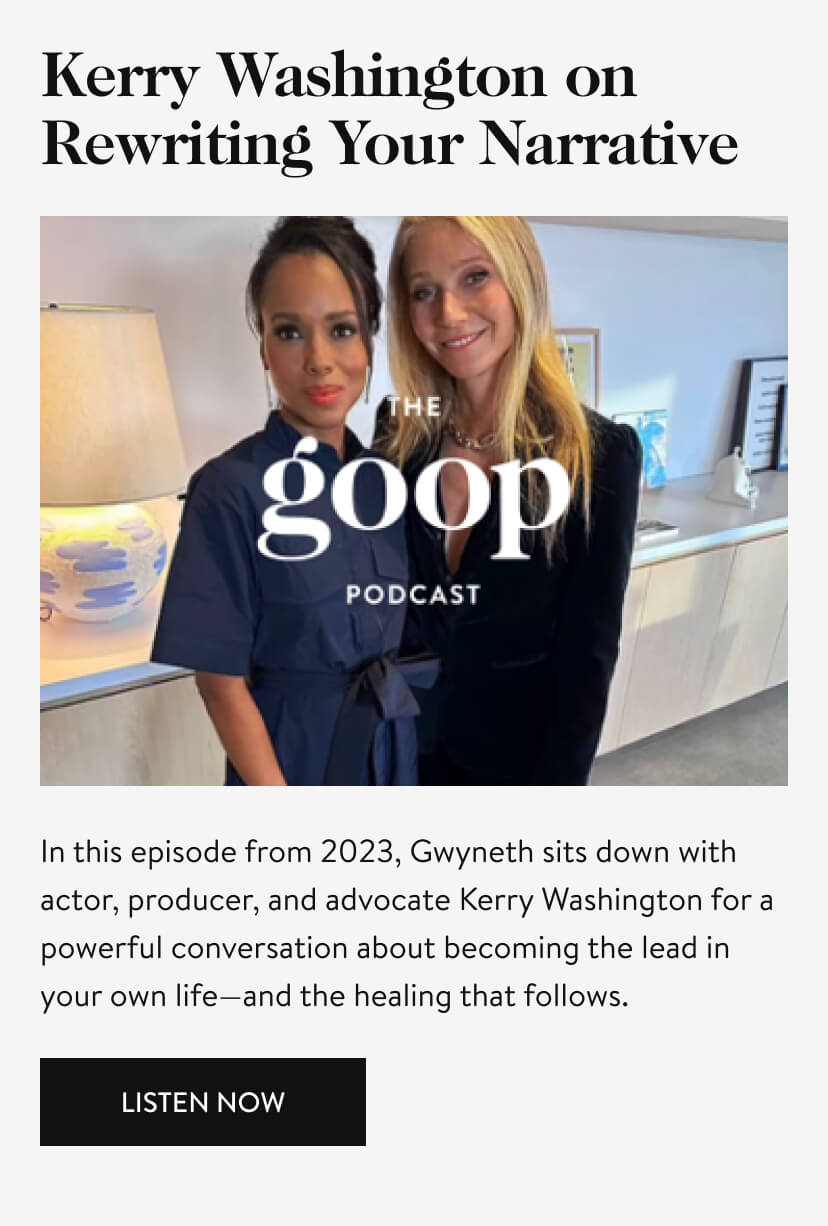 Kerry Washington on Rewriting Your Narrative
