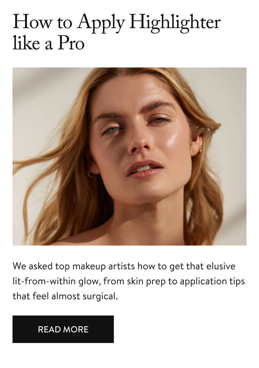 How to Apply Highlighter like a Pro