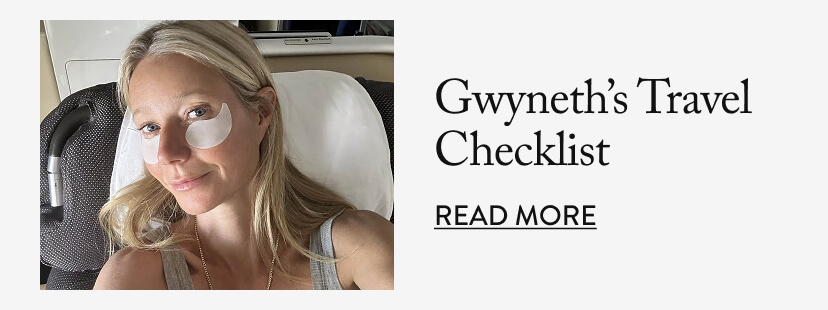 Gwyneth’s Travel Checklist