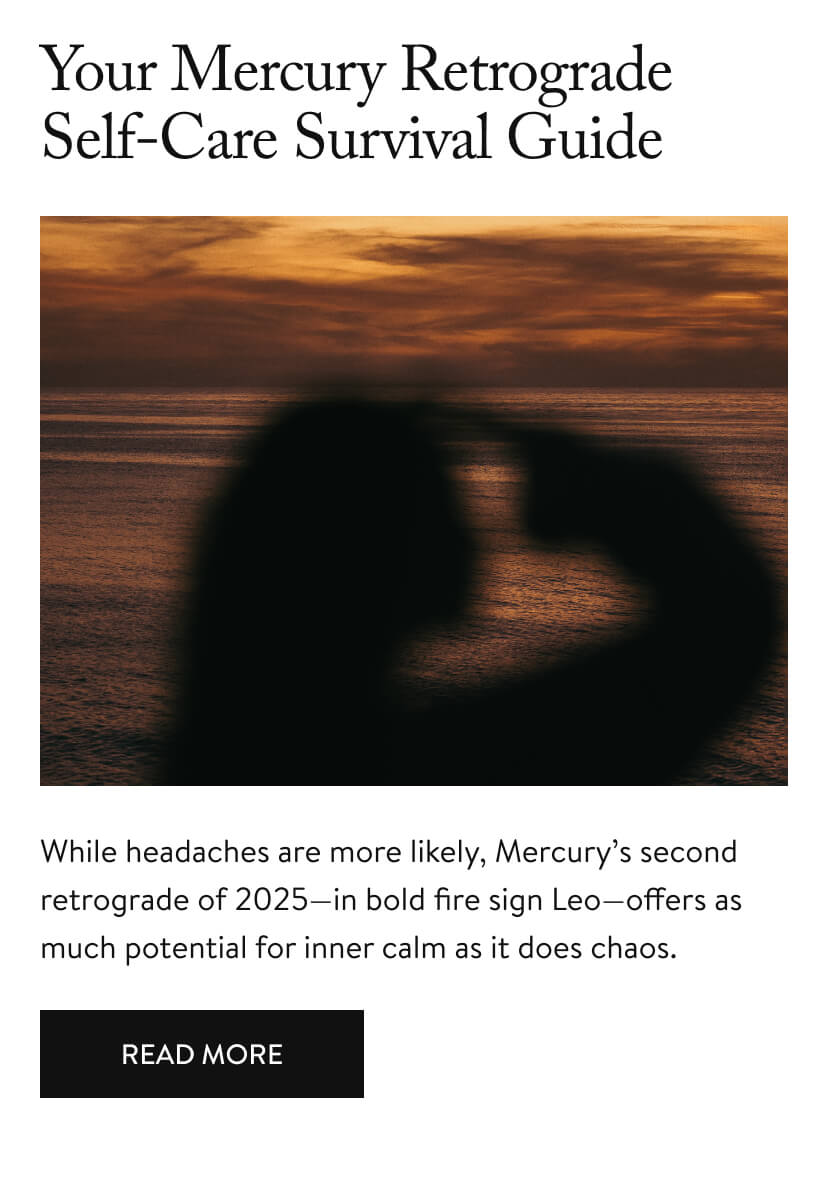 Your Mercury Retrograde Self-Care Survival Guide