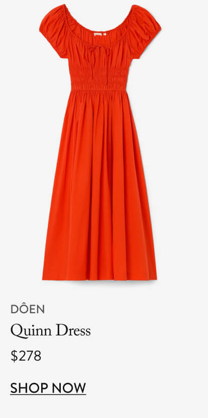 Dôen Quinn Dress, $278