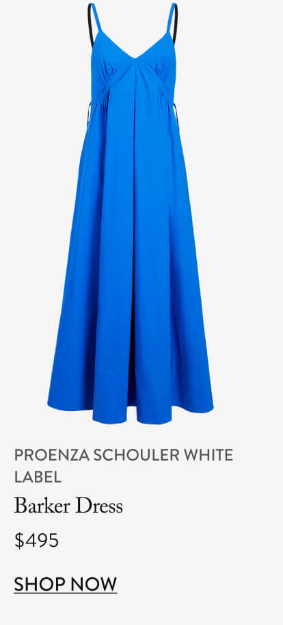 Proenza Schouler White Label Barker Dress, $495