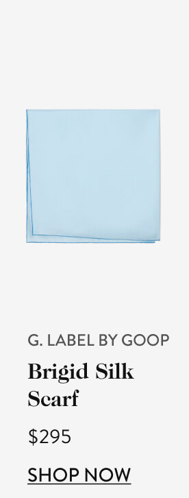 G. Label by Goop - Brigid Silk Scarf, $295