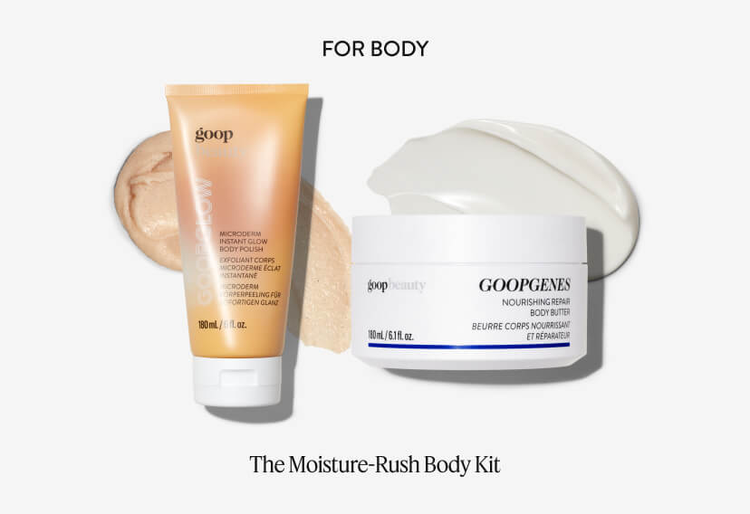 For Body. The Moisture-Rush Body Kit