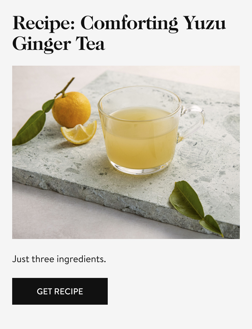 Recipe: Comforting Yuzu Ginger Tea