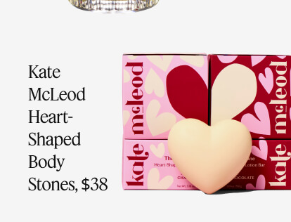 Kate McLeod Heart-Shaped Body Stones, $38