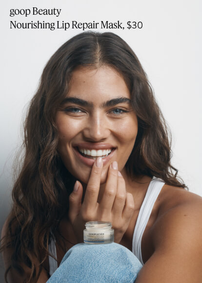 goop beauty Nourishing Lip Repair Mask, $30