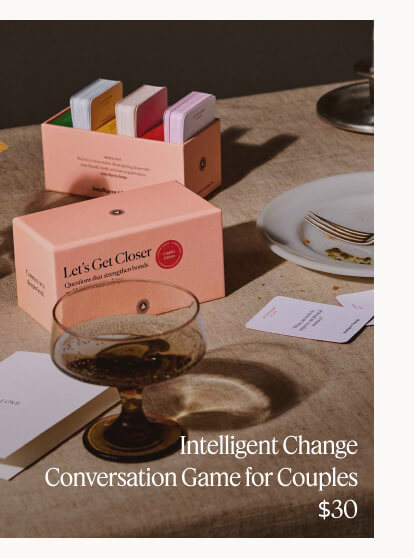 inteligent Change Conversation Game For Couples, $30