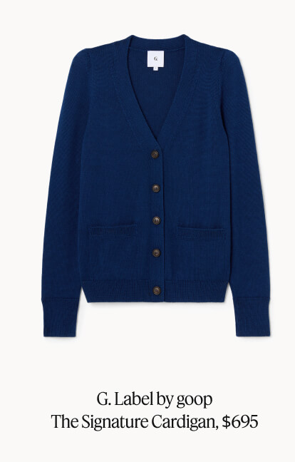 G. Label by goop The Signature Cardigan | goop