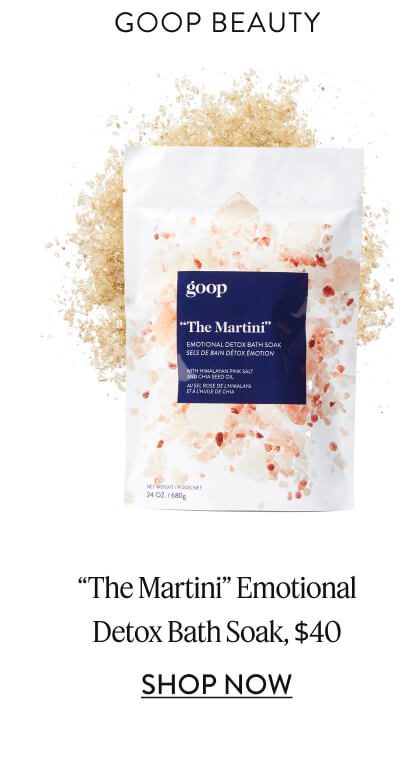 Goop Beauty The Martini Detox Bath Soak, $40