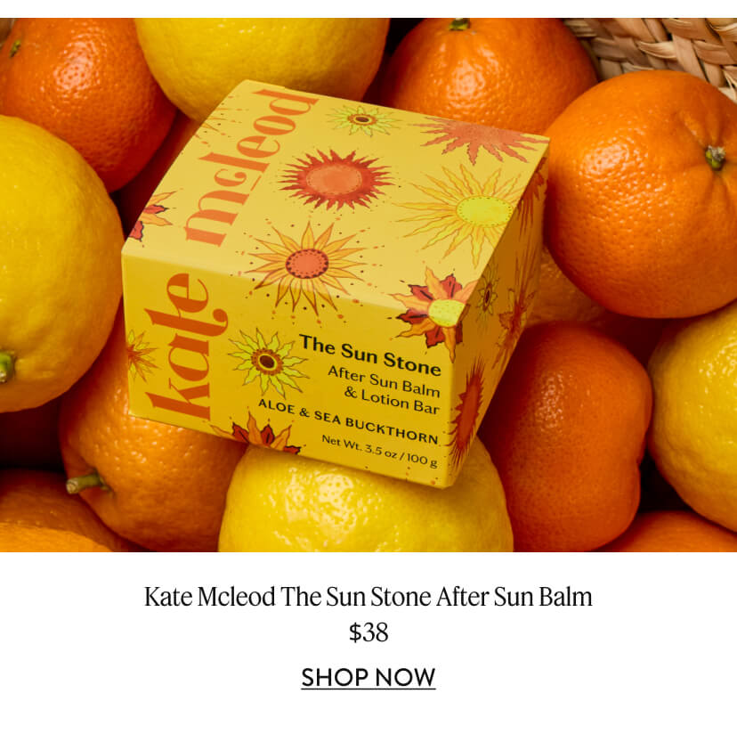 Kate Mcleod The Sun Stone After Sun Balm $38