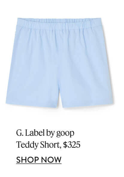 G. Label by goop Teddy Short, $325