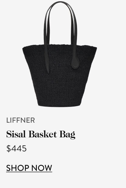Liffner Sisal Basket Bag, $445