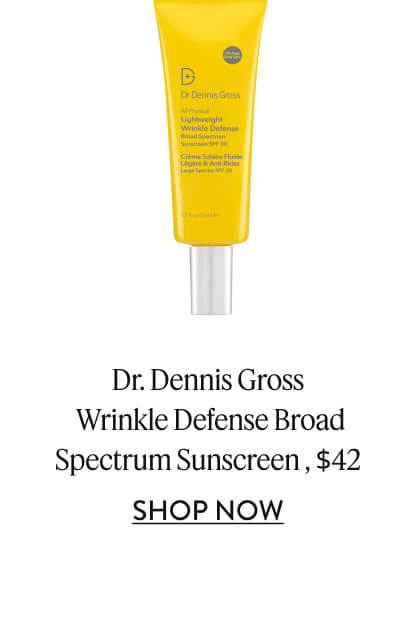 Dr. Dennis Gross Wrinkle Defense Broad Spectrum Sunscreen , $42