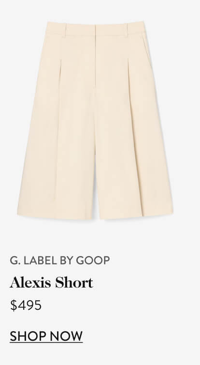 G. Label by goop Alexis Short, $495