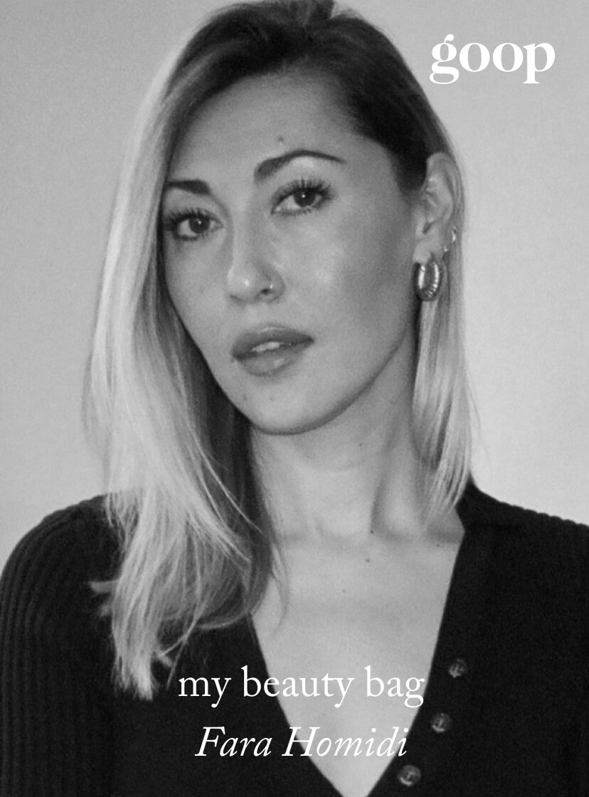 my beauty bag Fara Homidi