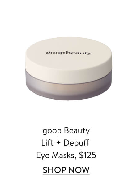 goop Beauty Lift + Depuff Eye Masks, $125