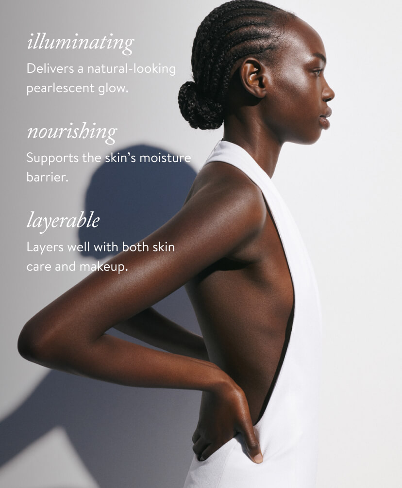 illuminating, nourishing, layerable