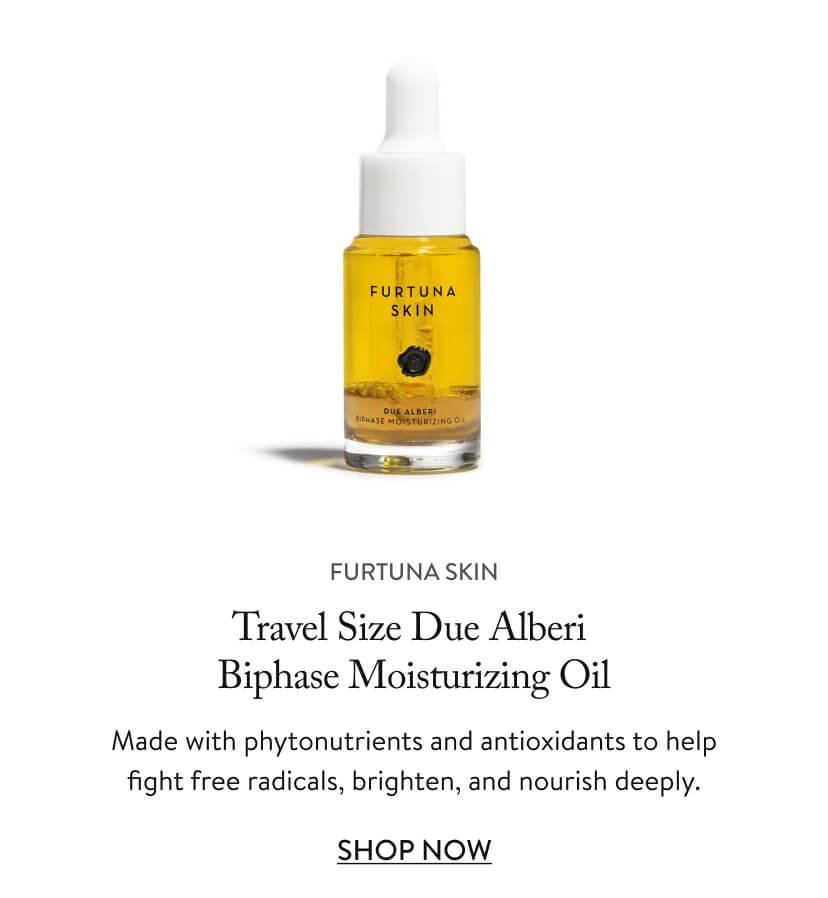 Travel Size Due Alberi Biphase Moisturizing Oil