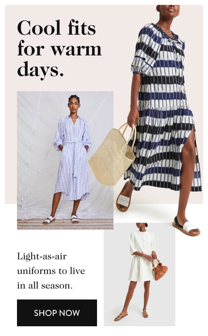 Cool fits for warm days. Light-as-air uniforms to live in all season. shop now