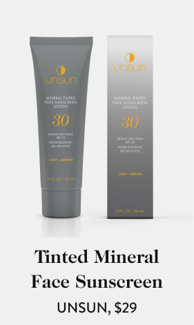 Tinted Mineral Face Sunscreen UNSUN, $29