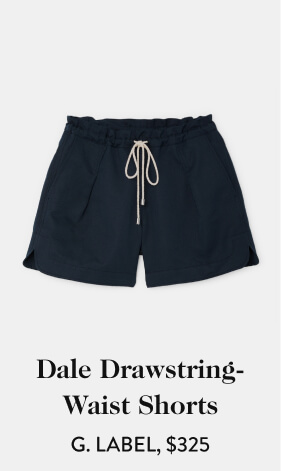 Dale Drawstring-Waist Shorts G. LABEL, $325