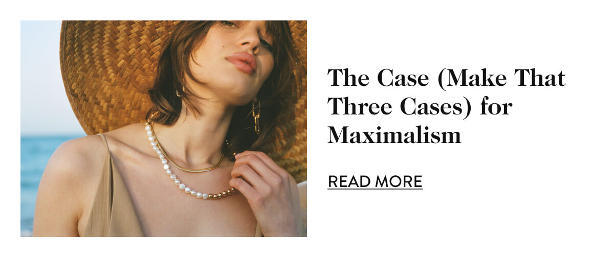 The Case (Make That Three Cases) for Maximalism - read more