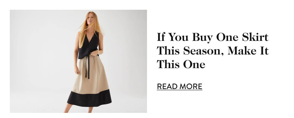 If You Buy One Skirt This Season, Make It This One - Read More