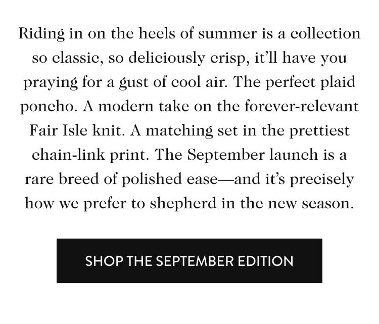 G label - free rein - shop the september edition