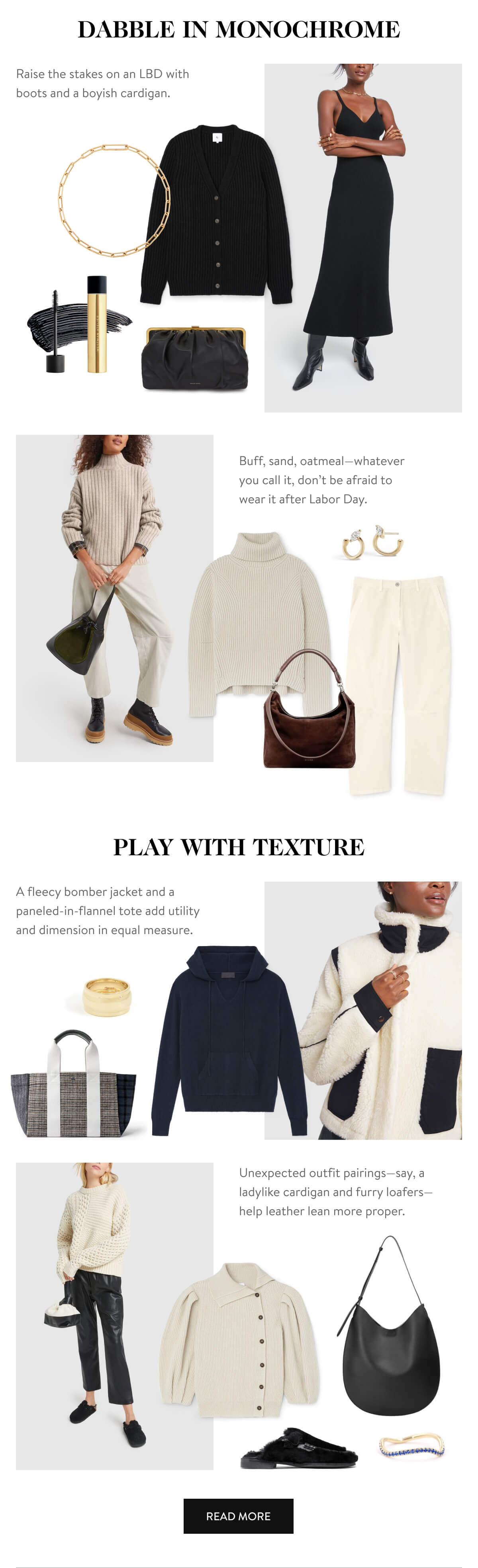 4 Nonboring Takes on Neutral Dressing - read more