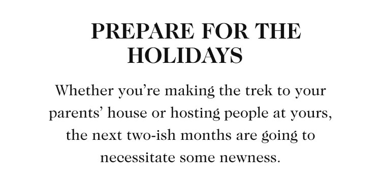 Prepare For The Holidays