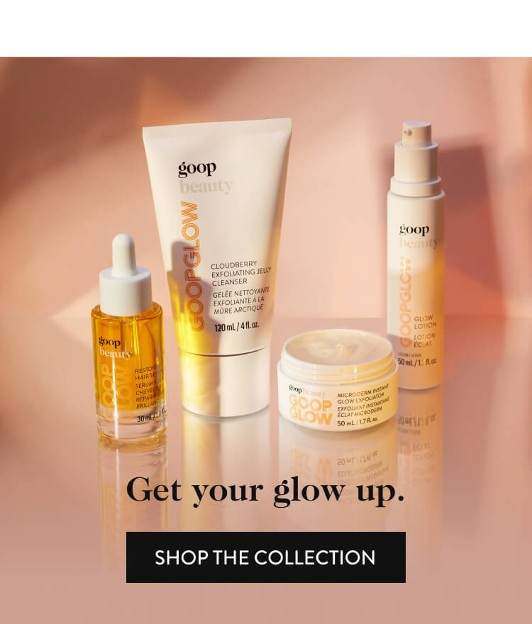 new! GOOPGLOW Cloudberry Exfoliating Jelly Cleanser goop