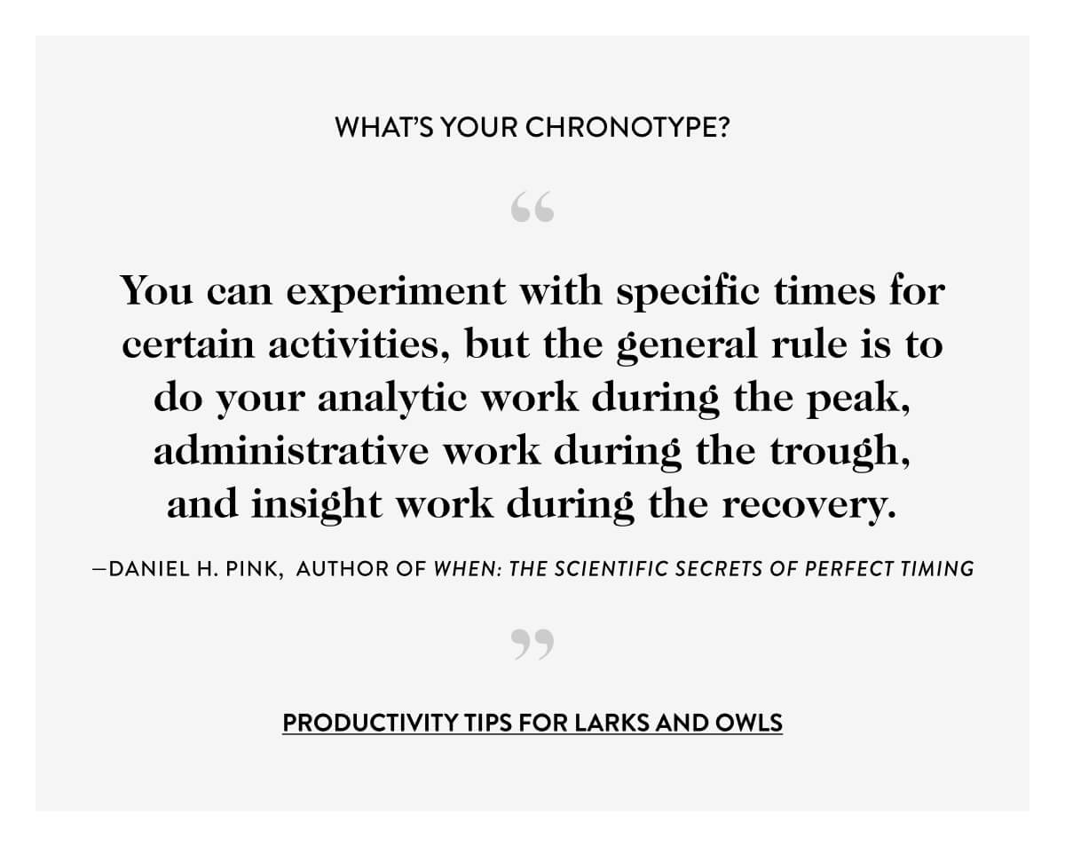 What’s Your Chronotype?