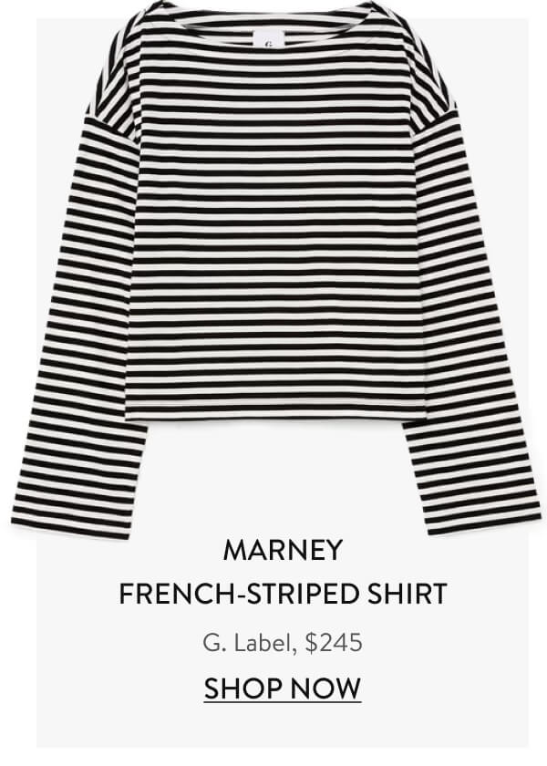Marney French-Striped Shirt G. Label, $245