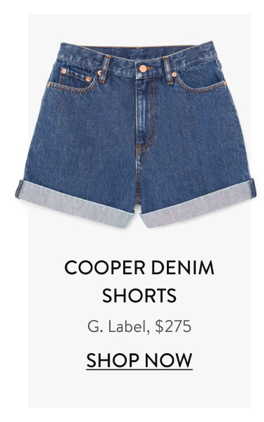 Cooper Denim Shorts G. Label, $275