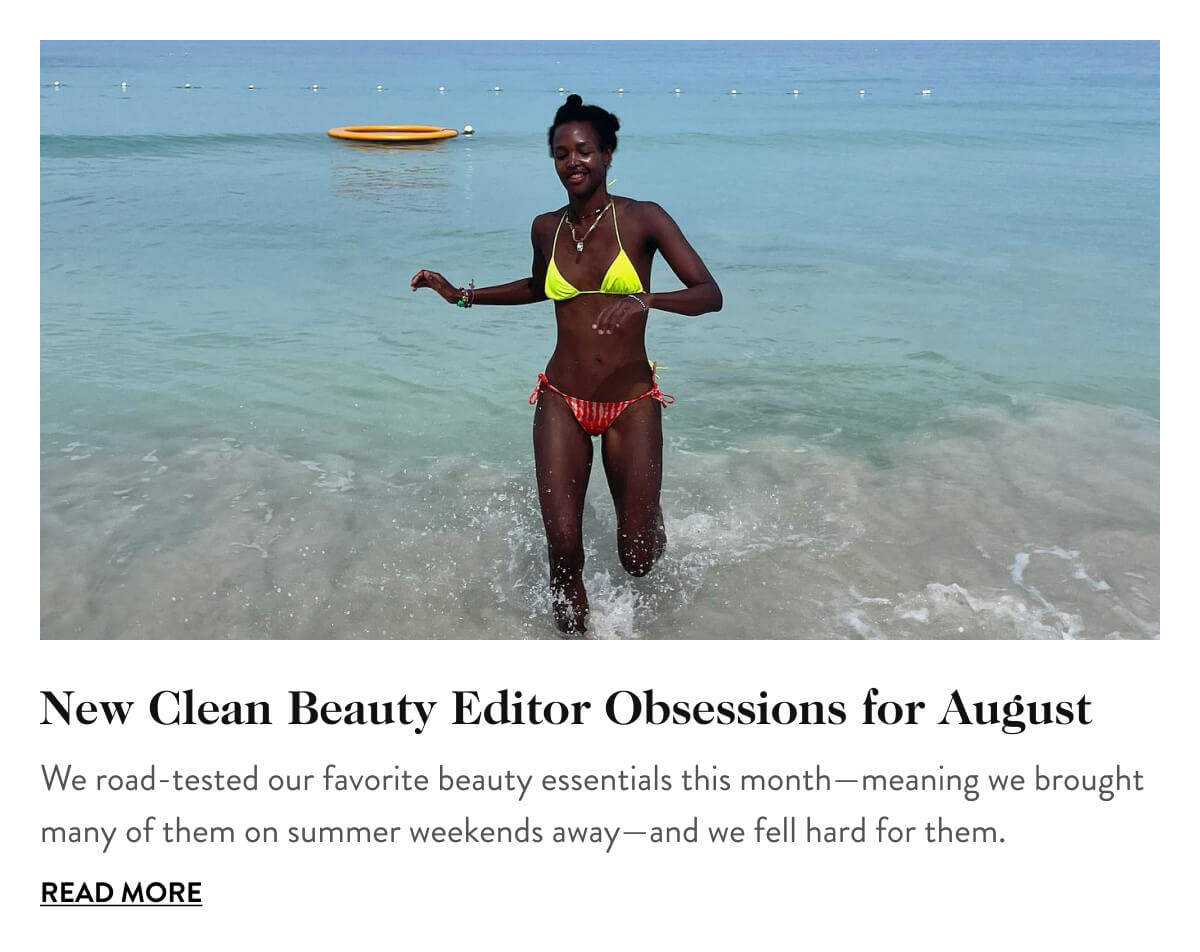 New Beauty Editor Obsessions for August 