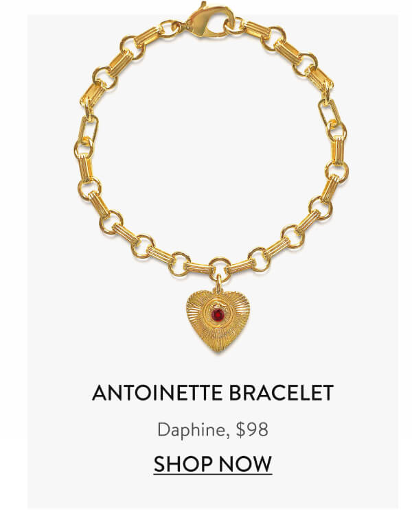 Antoinette Bracelet Daphine, $98 