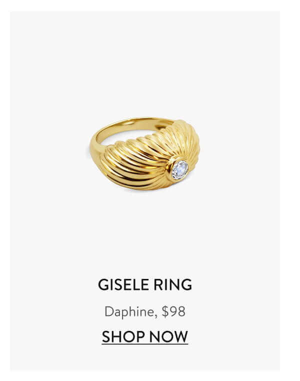Gisele Ring Daphine, $98