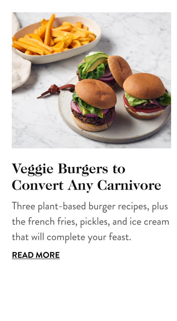 Veggie Burgers to Convert Any Carnivore
