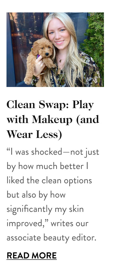 Clean Swap: Play with Makeup (and Wear Less)