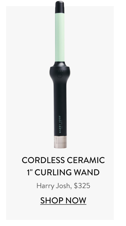 Cordless Ceramic 1'' Curling Wand Harry Josh, $325 Shop Now